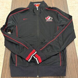 Vintage Nike Team Canada Track Jacket Men's Size Small Color: Black/Varsity Red